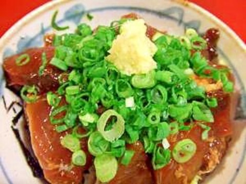 しょうゆヅケ丼＊カツオ丼